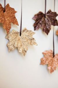 leaf decorations